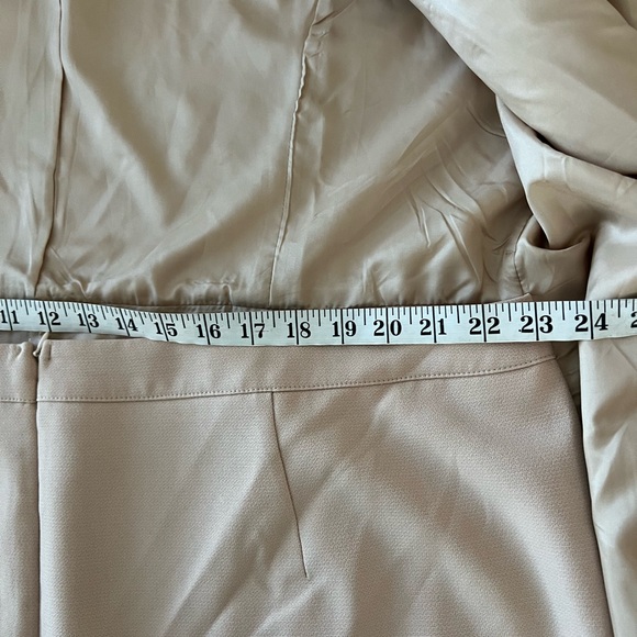 FashionNOVA Taking The Lead Blazer Romper Set | taupe beige | 3XL - Picture 12 of 16